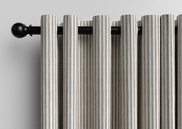 Emily Bond Oscar Stripe, Smoke - Made to Measure Curtains - Image 12